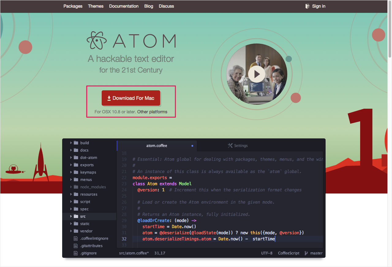 Atom for mac download